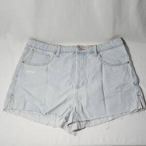 Target Light Blue Jean Shorts for Women